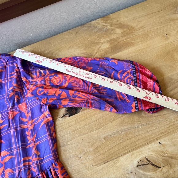 LULASOUL DRESS M MOWGLI CAPSULE LAGENLOOK BOHO WHIMSICAL TROPICAL VACATION CHIC - Picture 11 of 12